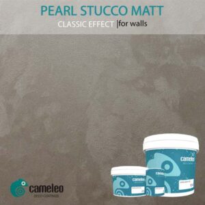 Pearl stucco matt classic effect for walls Cameleo