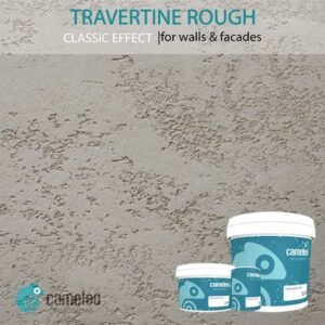 Travertine rough classic effect for walls & facades Cameleo